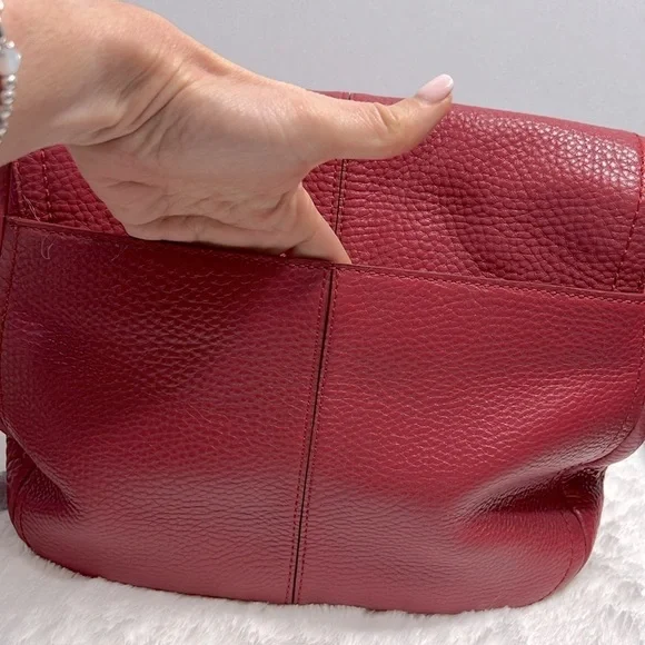 Cole Haan Red Shoulder/Crossbody Purse NWOT - Picture 4 of 16